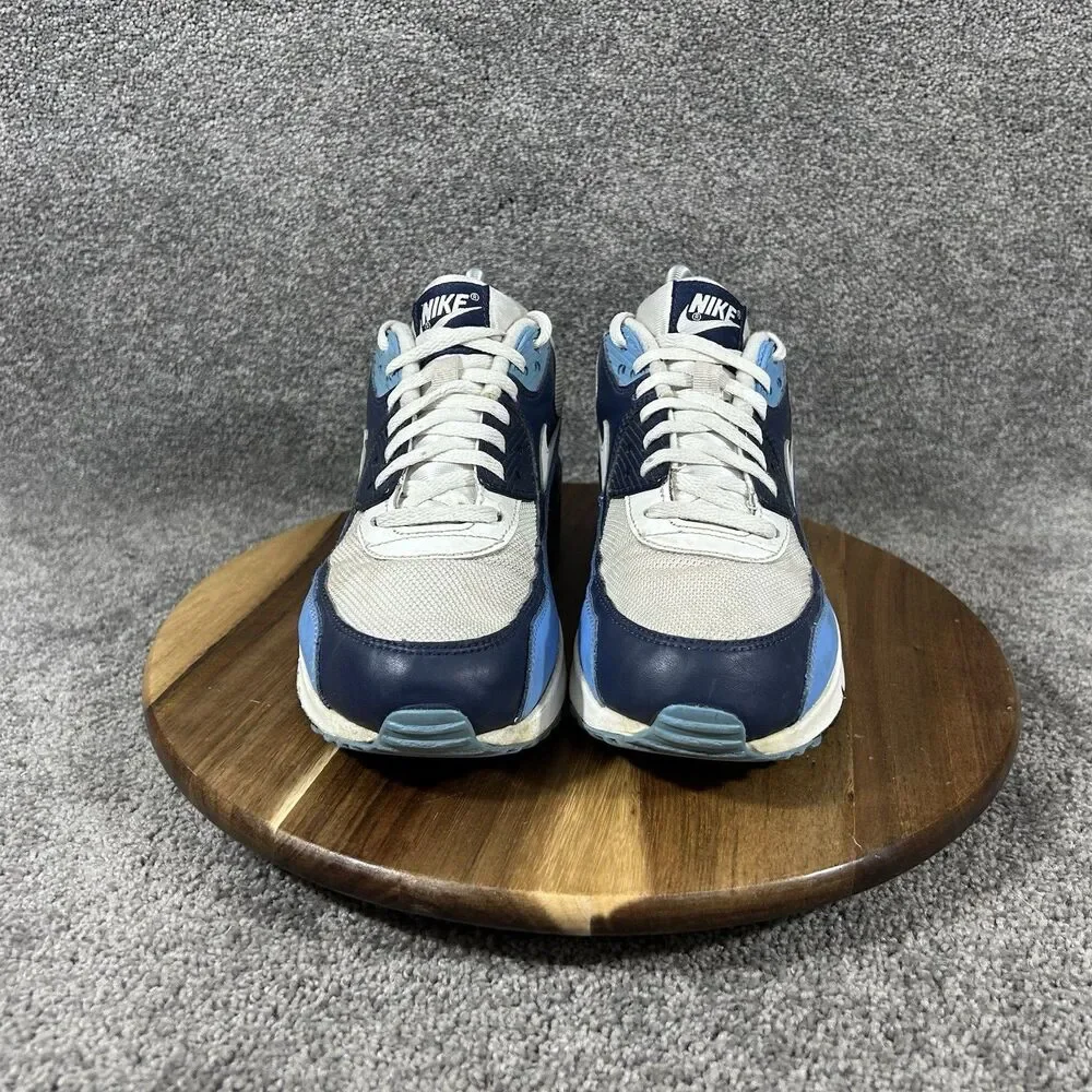 Nike Air Max 90 UNC AJ1285-105 Mens Size 8 White University Blue Athletic Shoes